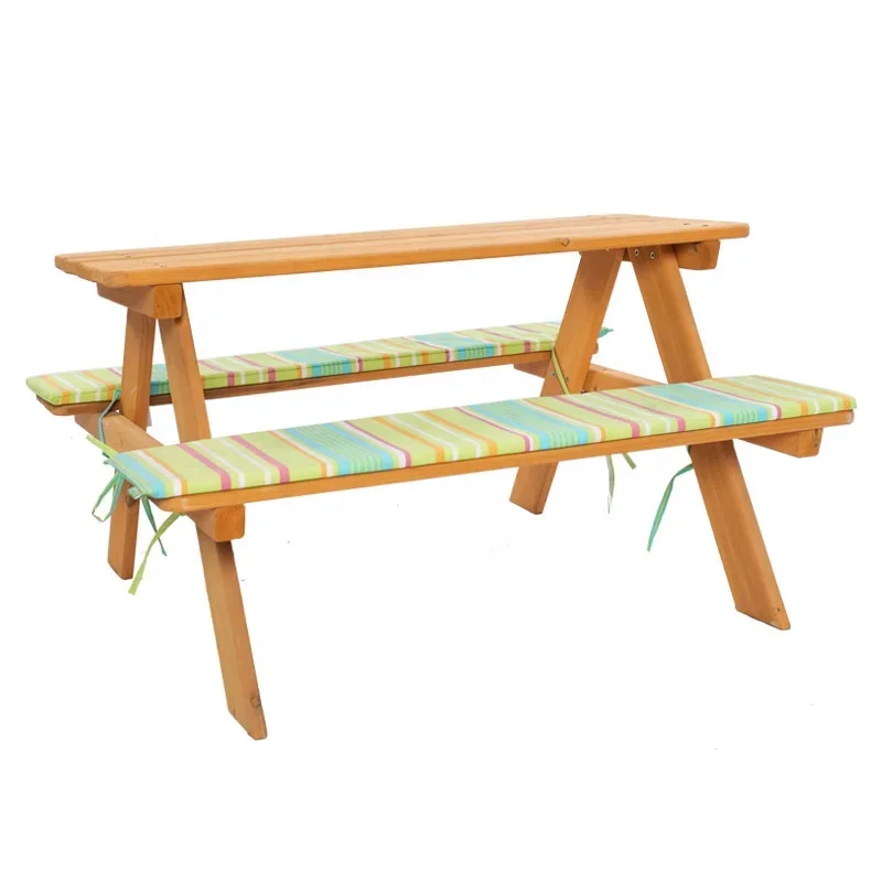 -Buitenmeubilair houten kinder - Kids Outdoor Chair And Table recensie en prijs