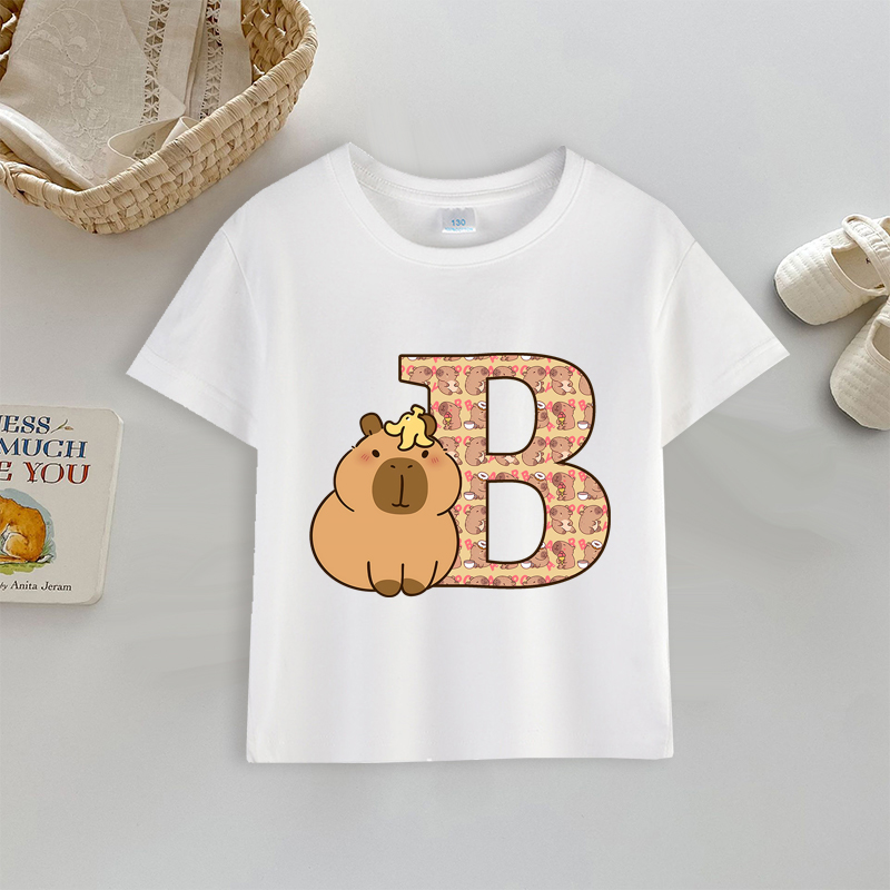 Capibara T-shirt Letter A-Z Pr - Kids Outdoor Wear recensie en prijs