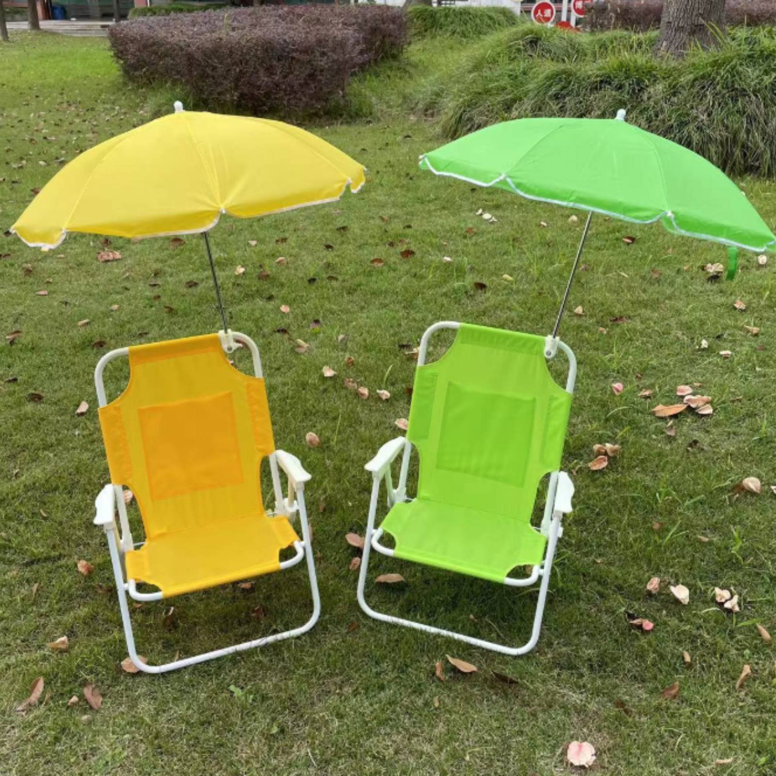 Strandstoel met parasol Opvouw - Kids Outdoor Lounge Chair With Umbrella recensie en prijs